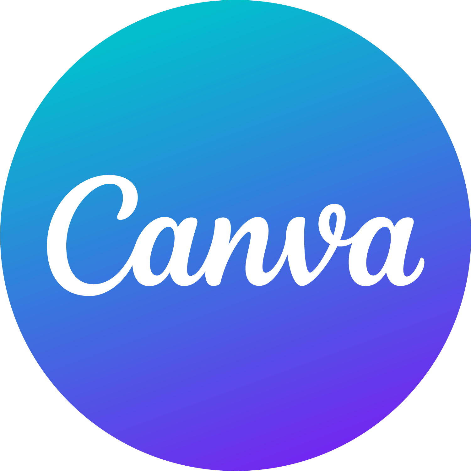 Canva graphic design platform logo